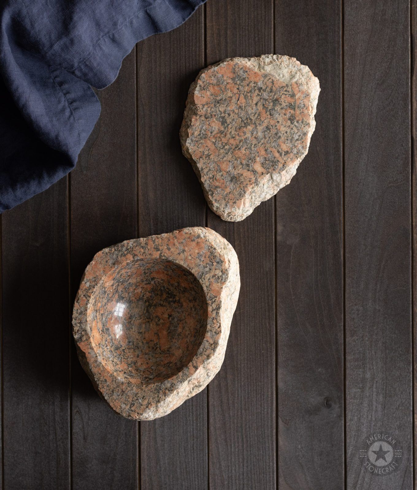 Sculpture of Bowl 14oz and Trivet 9" from Keene, NY - #23533 - Image 2