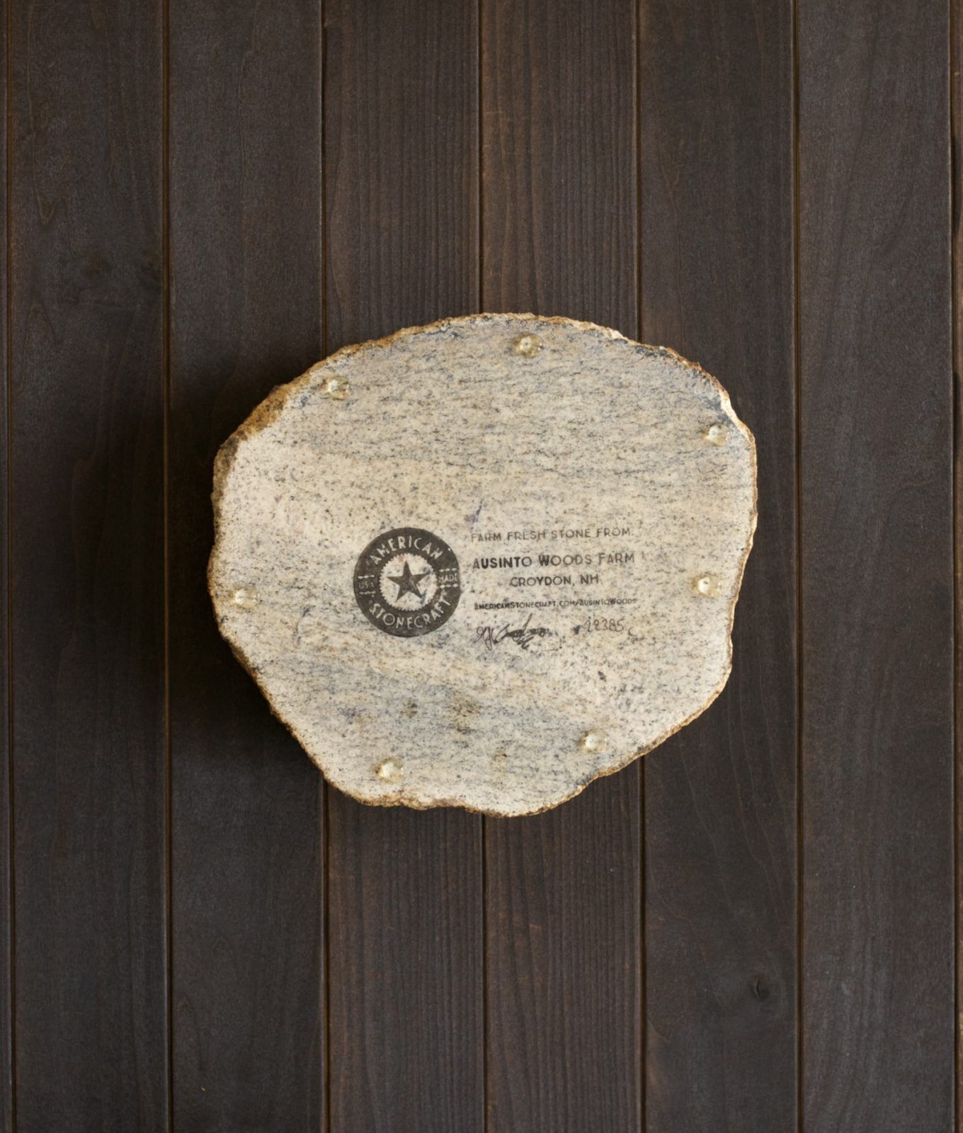 Sculpture of 3 Cheese Boards from Ausinto Woods Farm, Croydon, NH - #22385 - Image 7