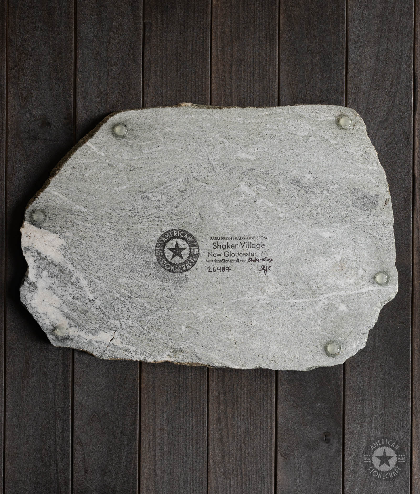 Stone Cheese Board 17" from Shaker Village in New Gloucester, ME - #26487 - Image 5