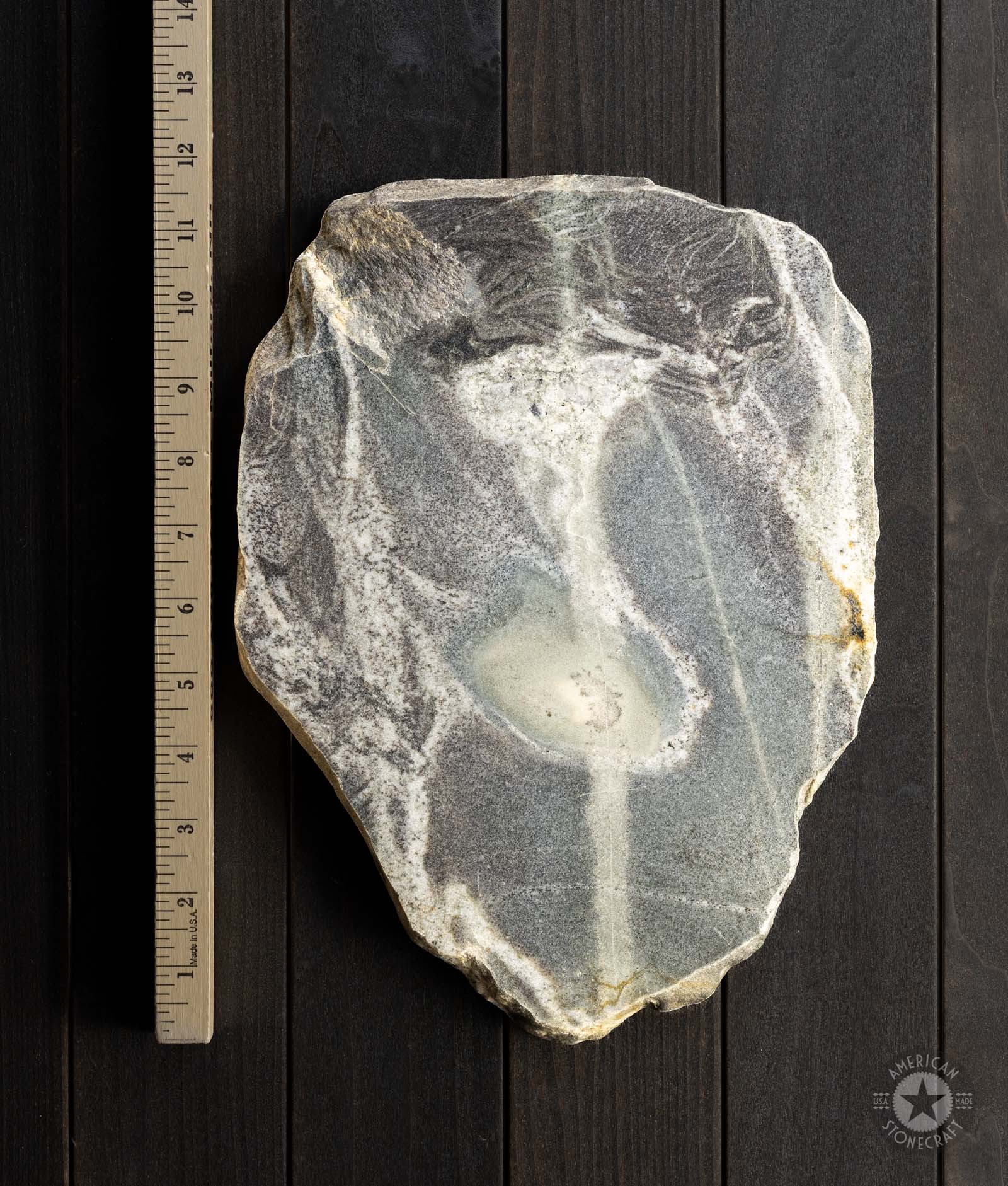 Stone Cheese Board 11" from Connolly Brothers Dairy in Temple, NH - #23144 - Image 6