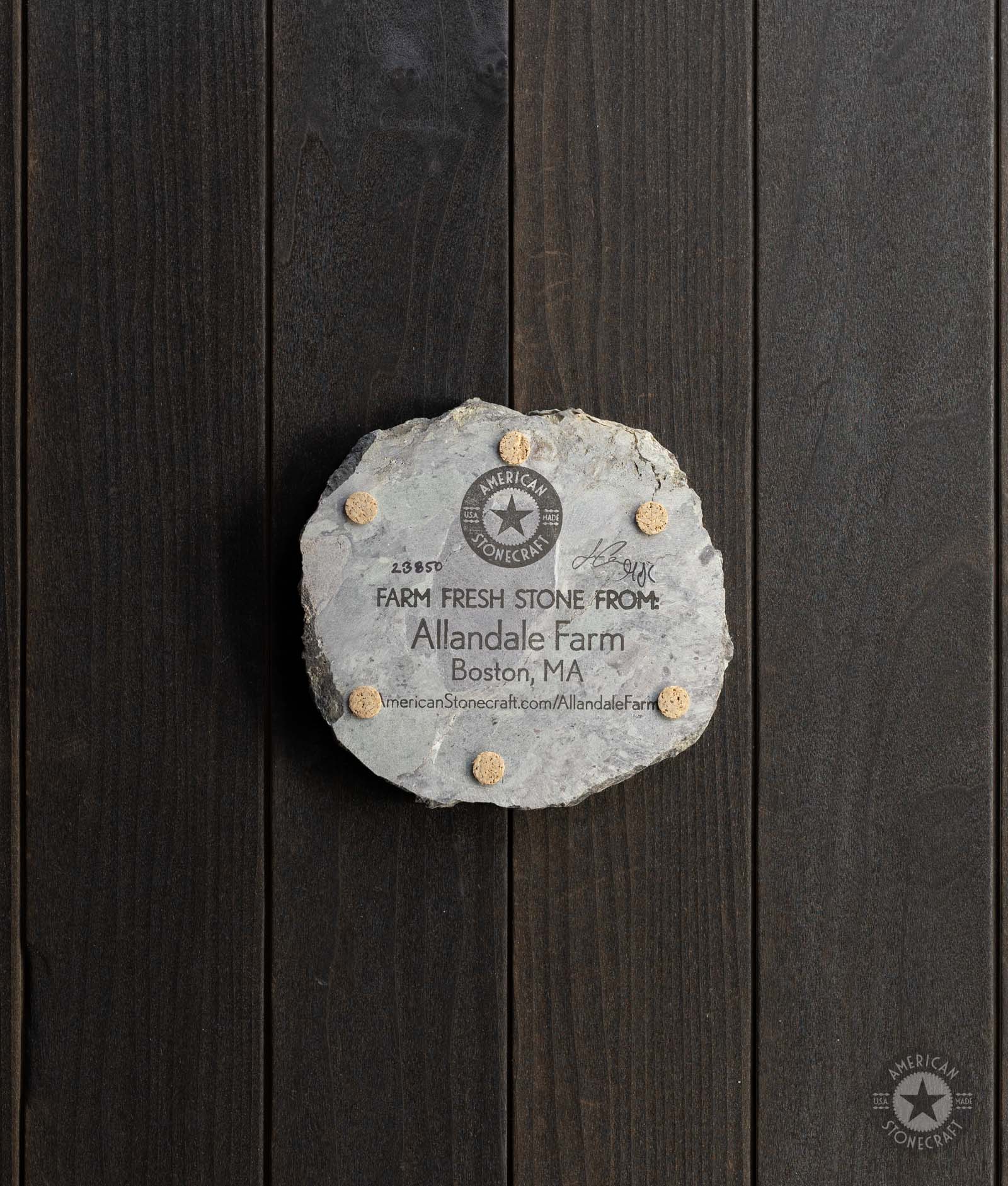 Coaster from Allandale Farm in Boston, MA - #23850 - Image 3