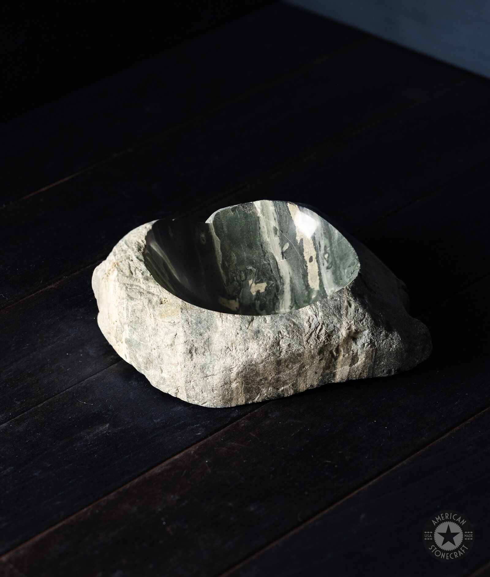 Stone Bowl 4 Ounce from Firtina Deresi in Turkiye - #26578 - Image 3