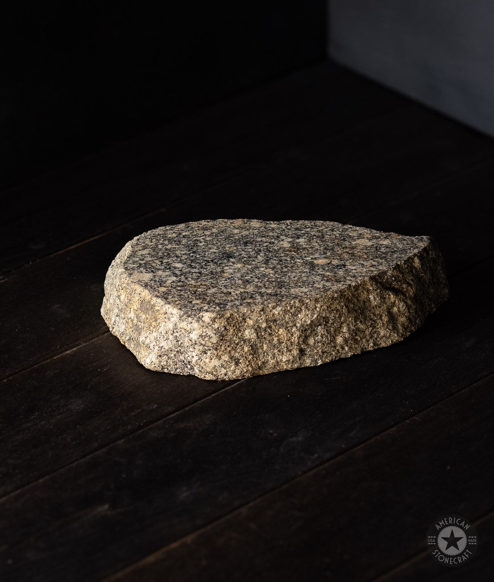 Stone Monument & Engraving Base 6" from New England, USA - #26639