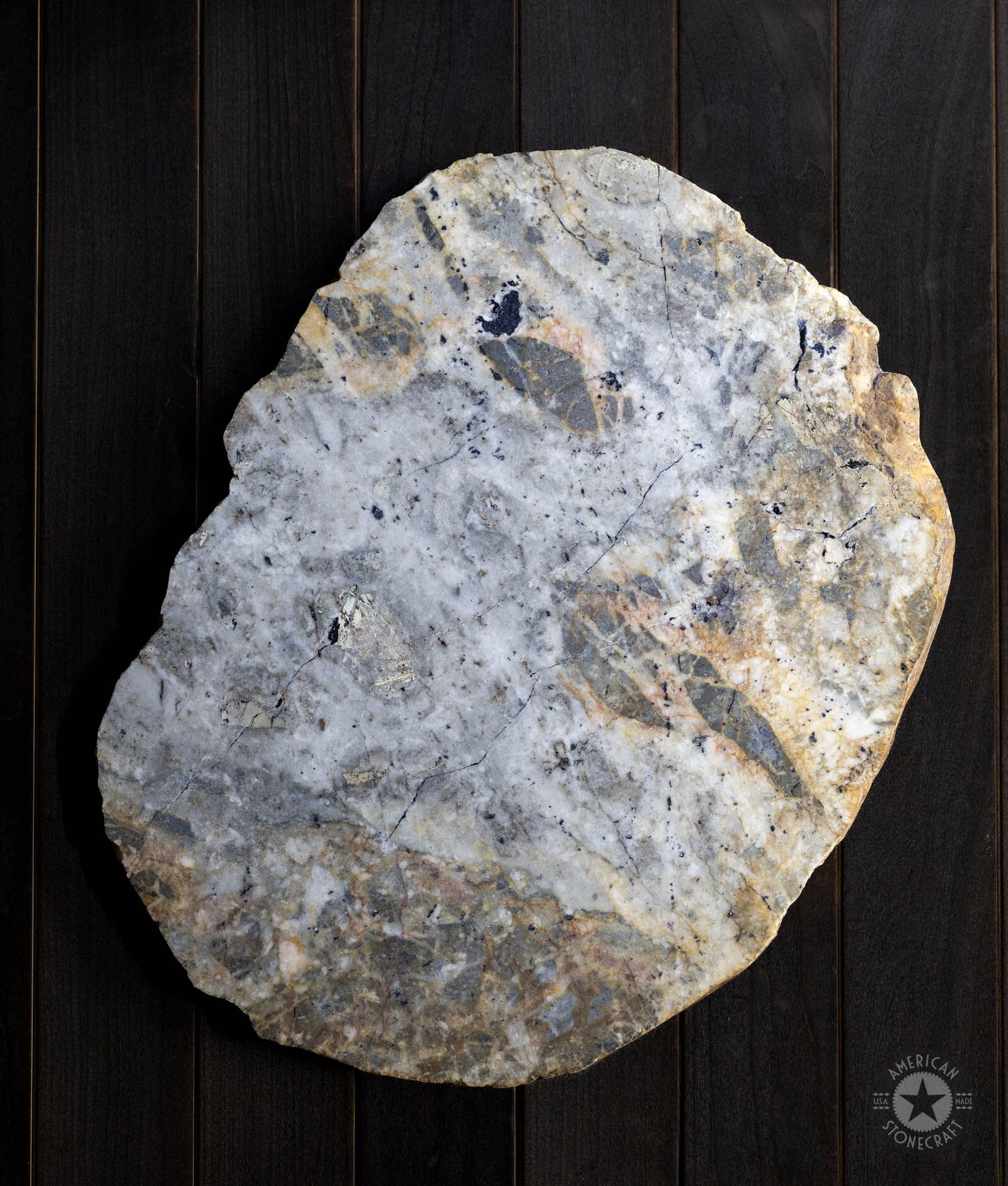 Stone Cheese Board 18" from Cider Hill Farm, Amesbury, MA - #23229