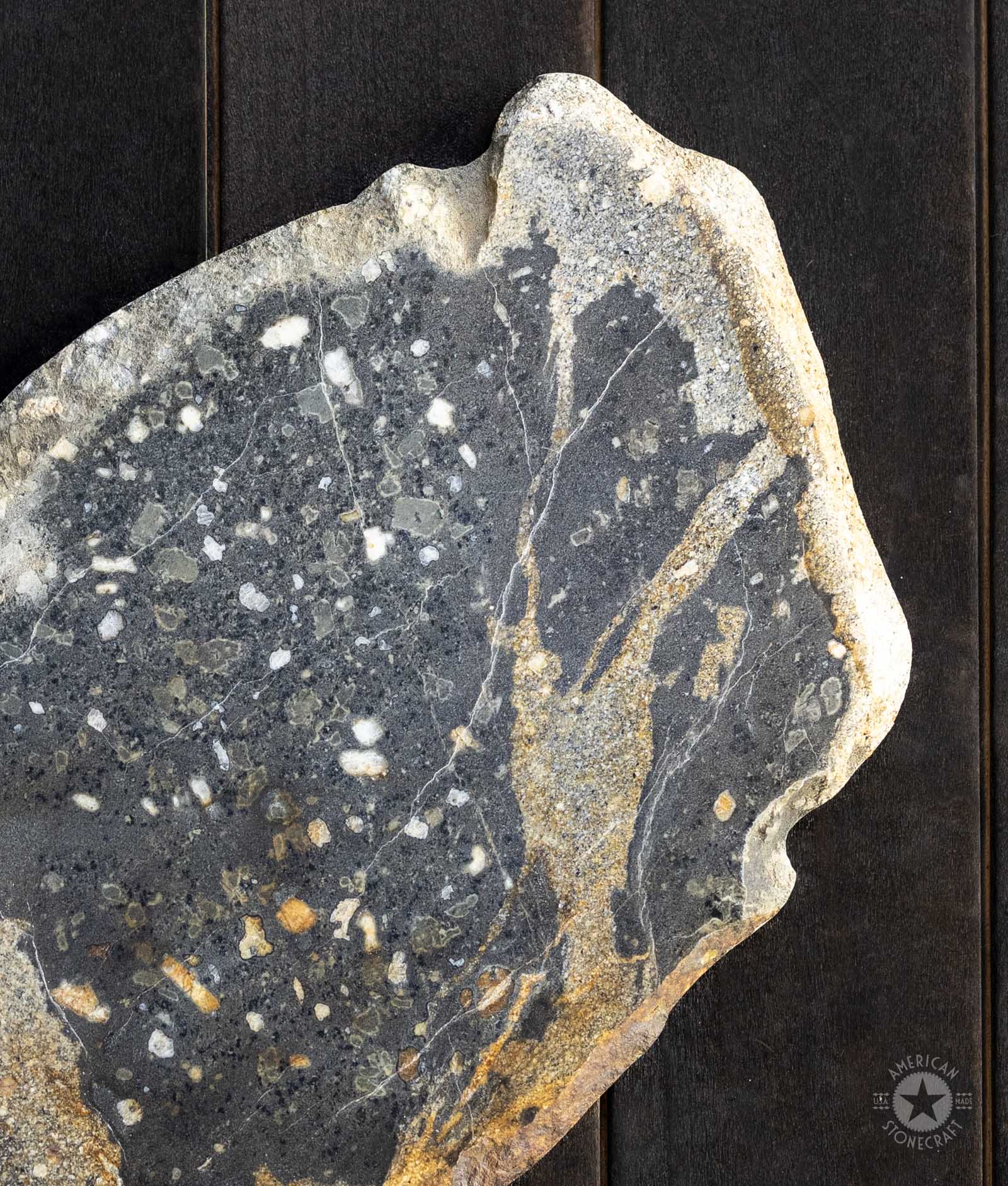 Stone Cheese Board 12" from Cider Hill Farm, Amesbury, MA - #24133 - Image 2