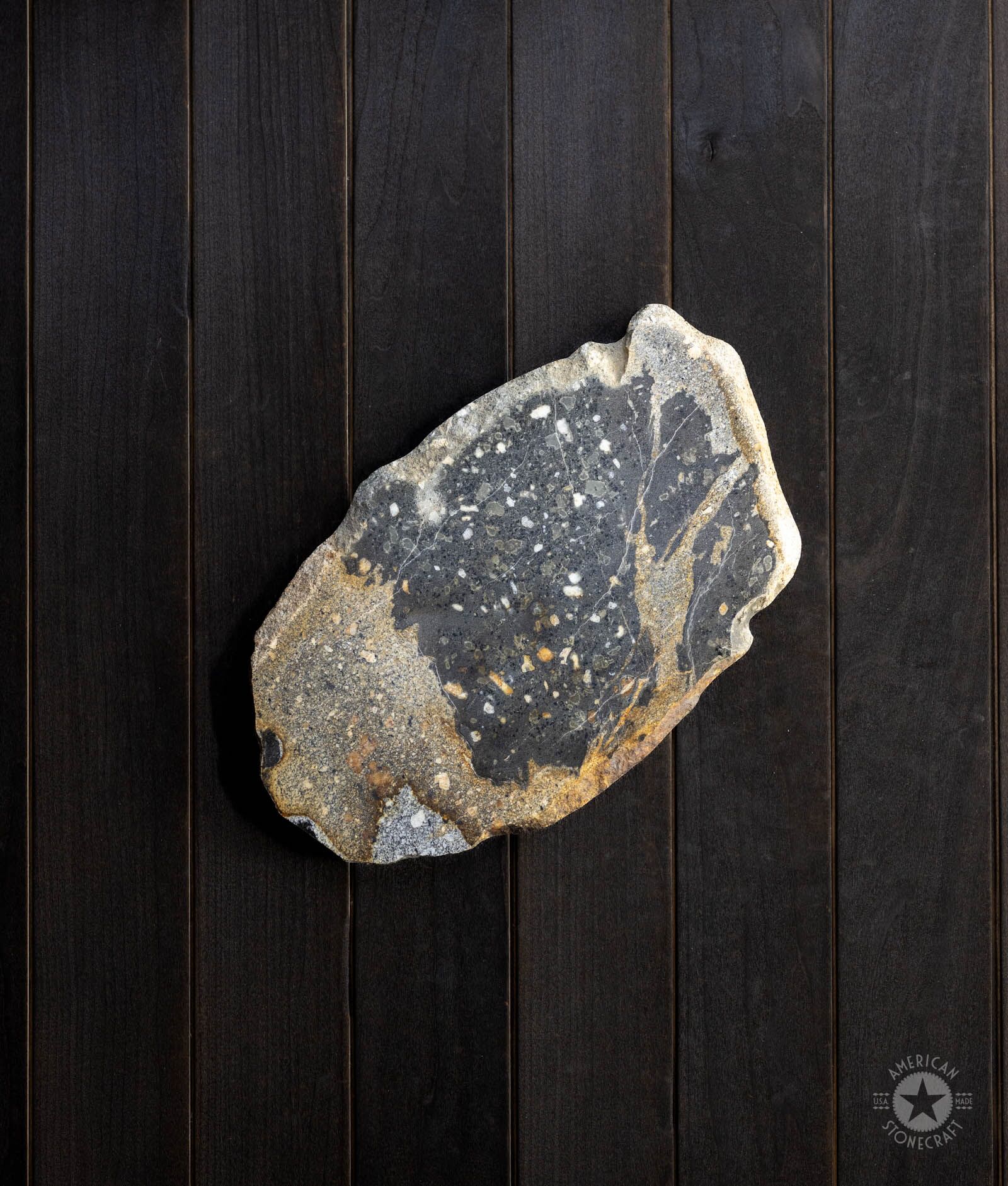 Stone Cheese Board 12" from Cider Hill Farm, Amesbury, MA - #24133