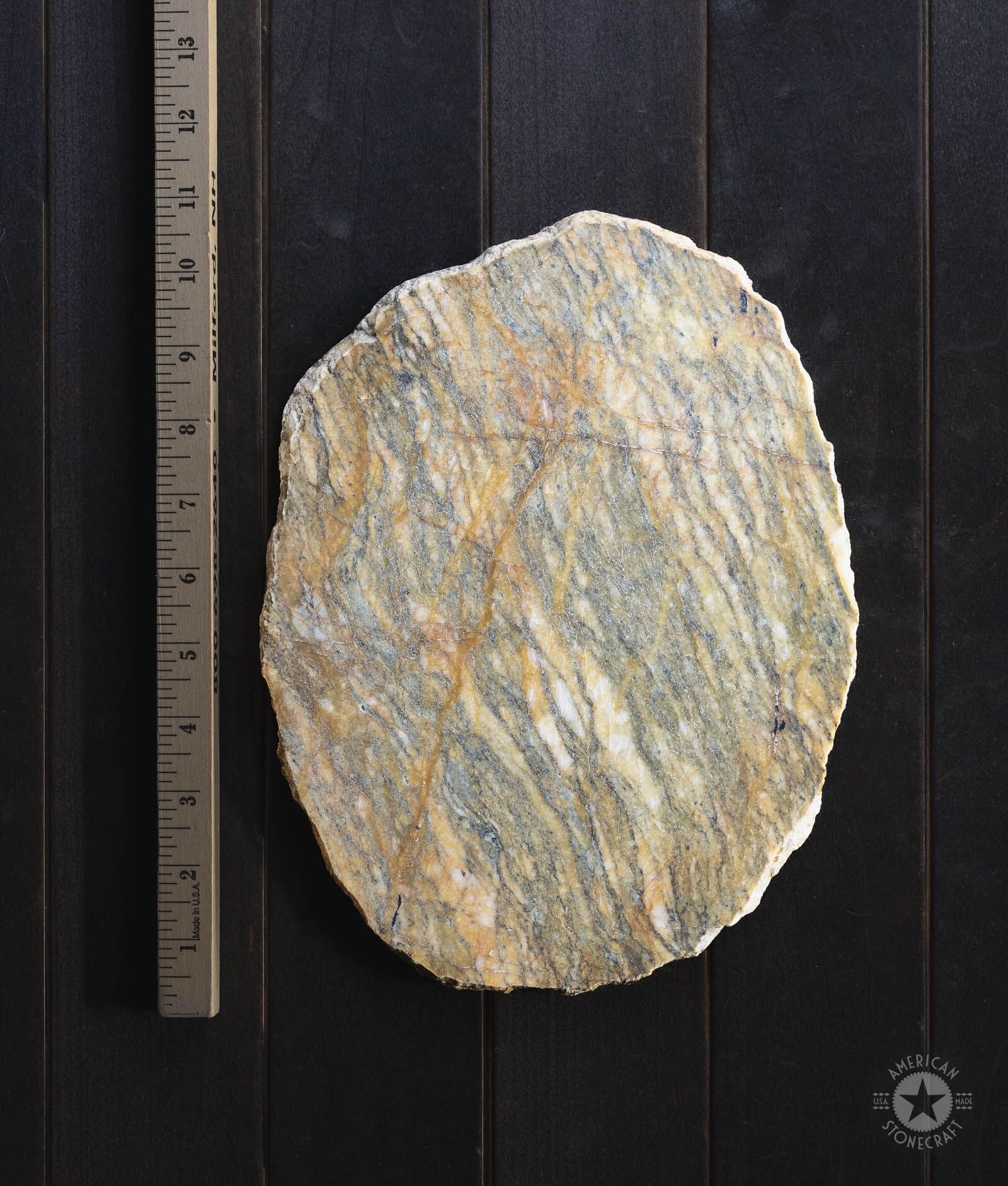 Stone Cheese Board 10″ from Autumn Hills Orchard in Groton MA – #22343 - Image 5