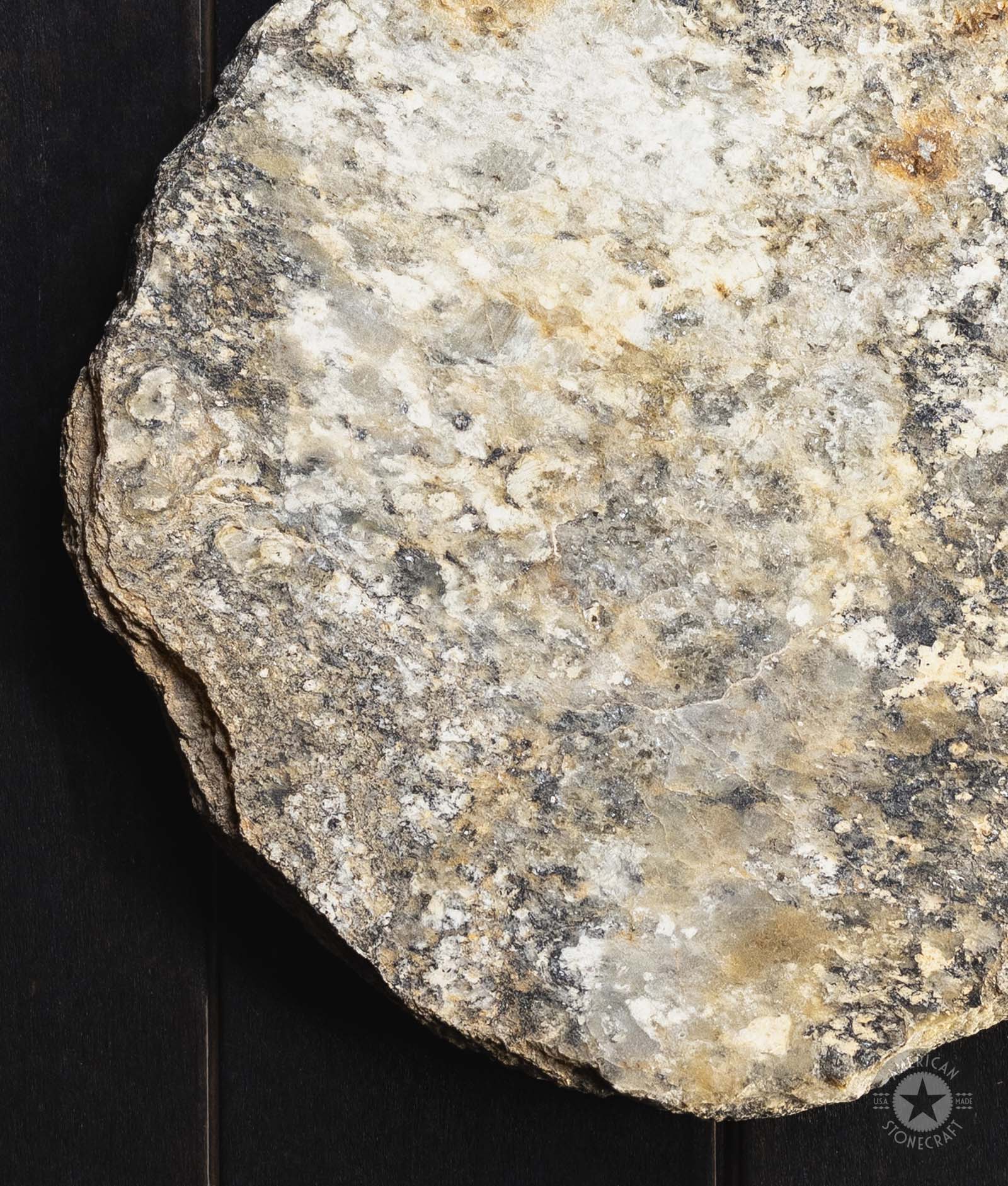 Stone Cheese Board 8″ from Russo's Roots in Canterbury CT – #24675 - Image 2