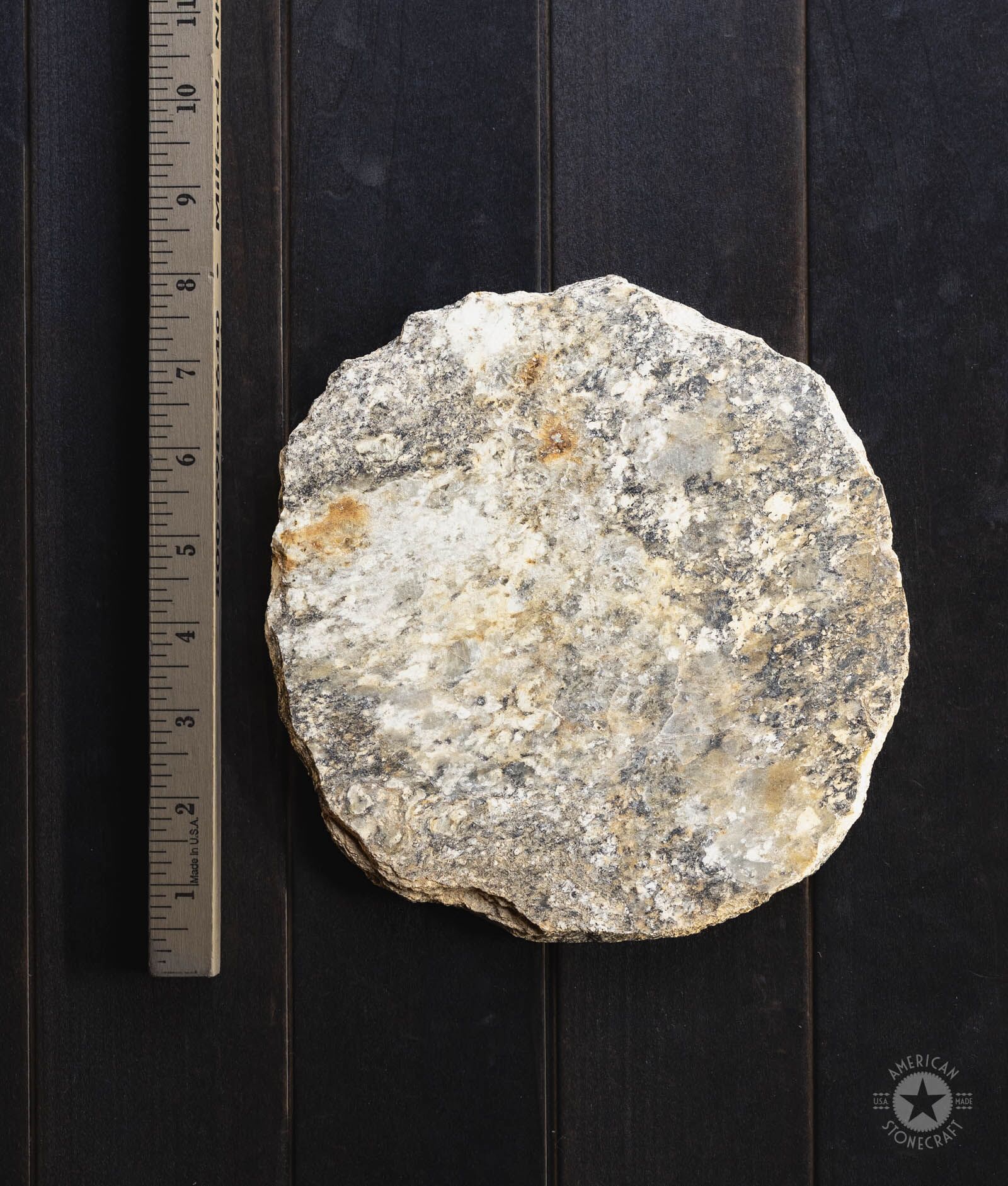Stone Cheese Board 8″ from Russo's Roots in Canterbury CT – #24675 - Image 5