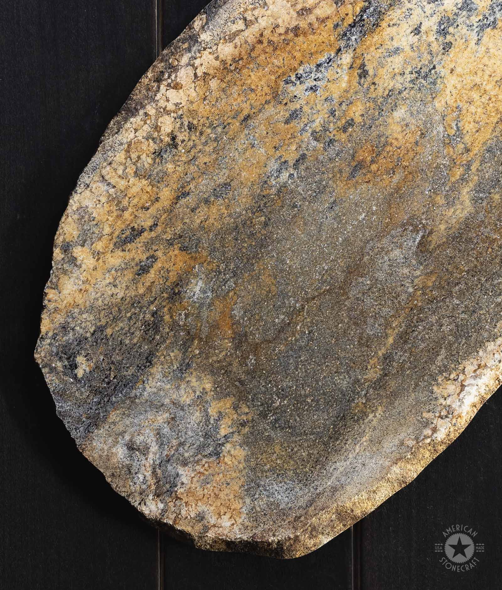 Stone Cheese Board 11″ from Connolly Brothers Dairy in Temple NH – #24989 - Image 2