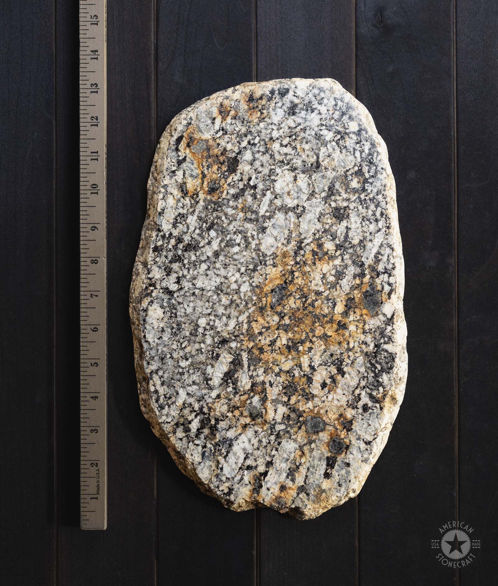 Stone Cheese Board 13″ from Gove Farm in Leominster MA – #26682 - Image 5